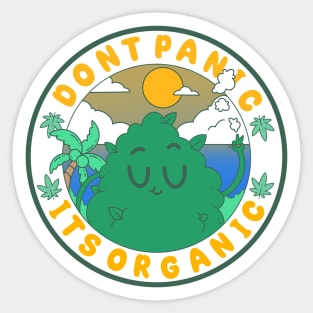 Dont Panic its Organic Sticker